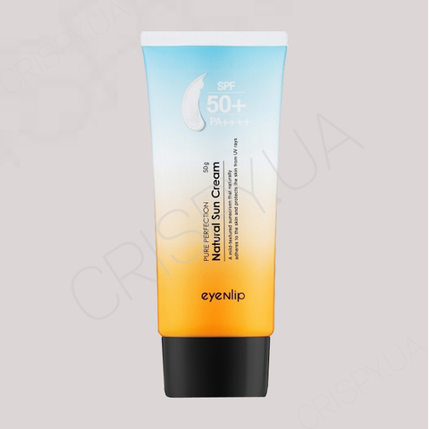 Сонцезахисний крем EYENLIP PURE PERFECTION NATURAL SUN CREAM SPF50+ PA+++ - 50 г 